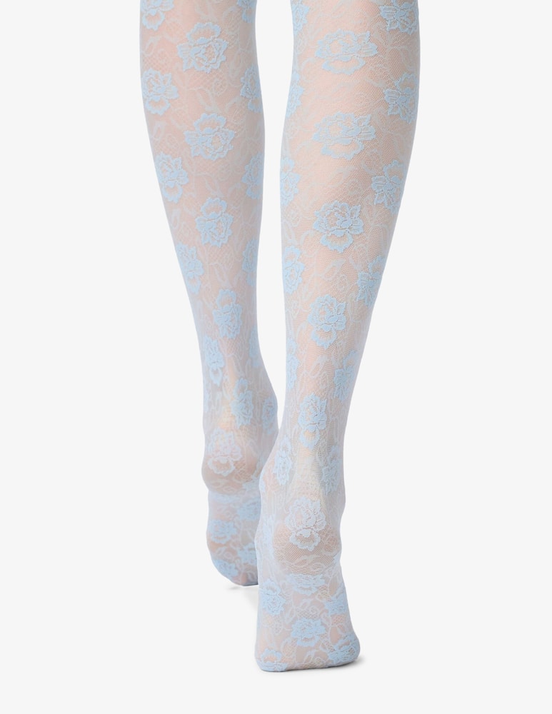 rinascente Oroblu Collant lace allure a fiori