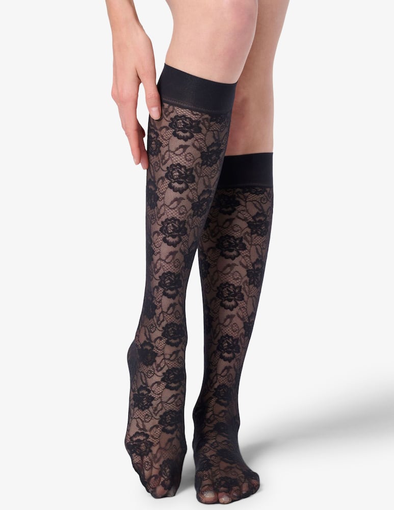 rinascente Oroblu Gambaletto in pizzo Allure