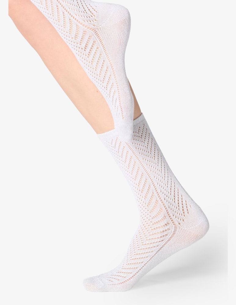rinascente Oroblu Bright knit pattern socks