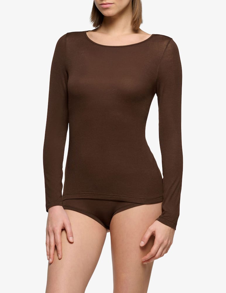 rinascente Oroblu Maglia intima in cashmere a maniche lunghe