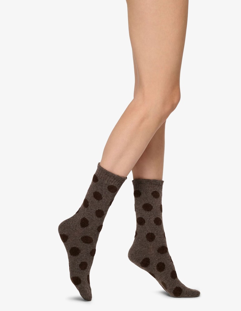 rinascente Oroblu Velvet polka dot socks