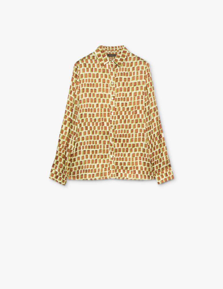 rinascente Elena Mirò Camicia in raso stampato