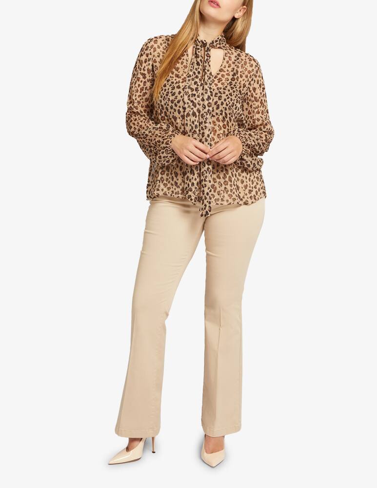 rinascente Elena Mirò Blusa stampata con collo a fusciacca