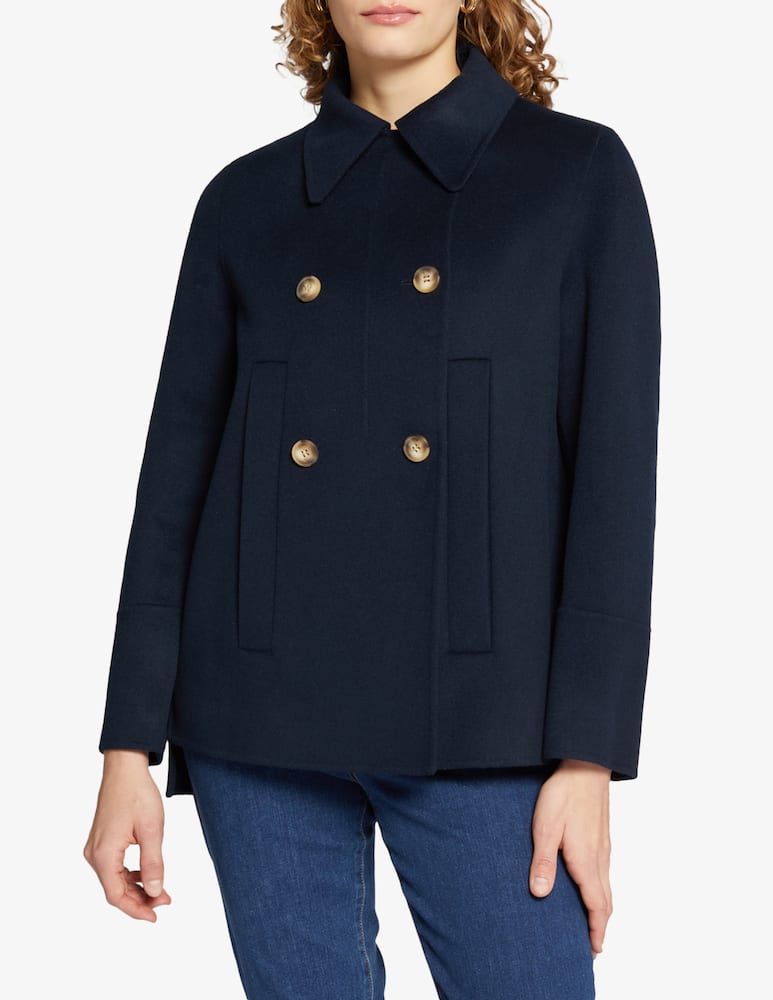 Elena Mirò Double fabric pea coat - picture 1 Elena Mirò Double fabric pea coat - picture 1
