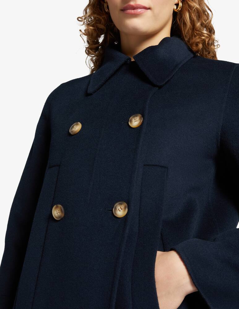 rinascente Elena Mirò Double fabric pea coat