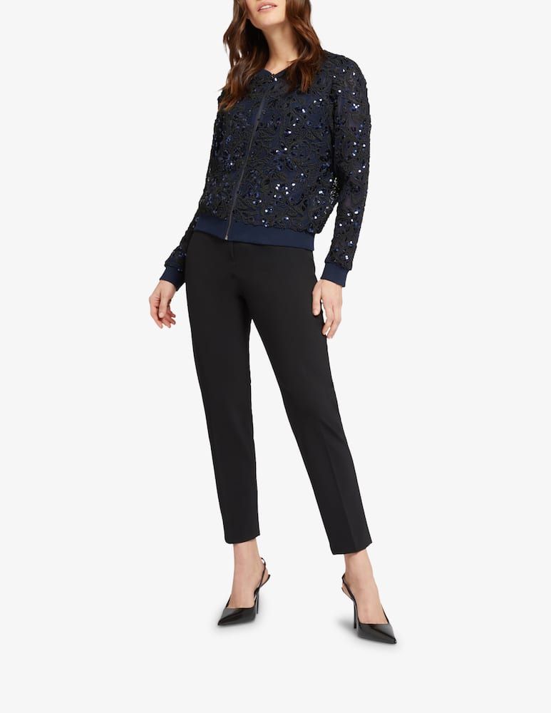 rinascente Elena Mirò Giacca bomber elegante ricamata