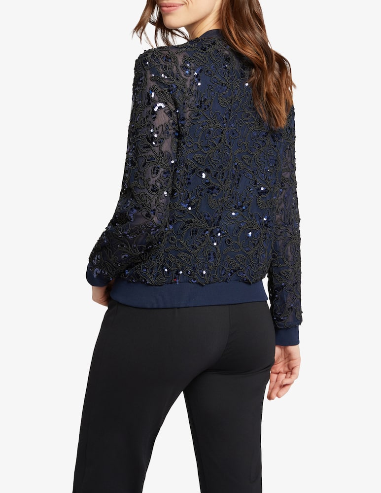 rinascente Elena Mirò Giacca bomber elegante ricamata