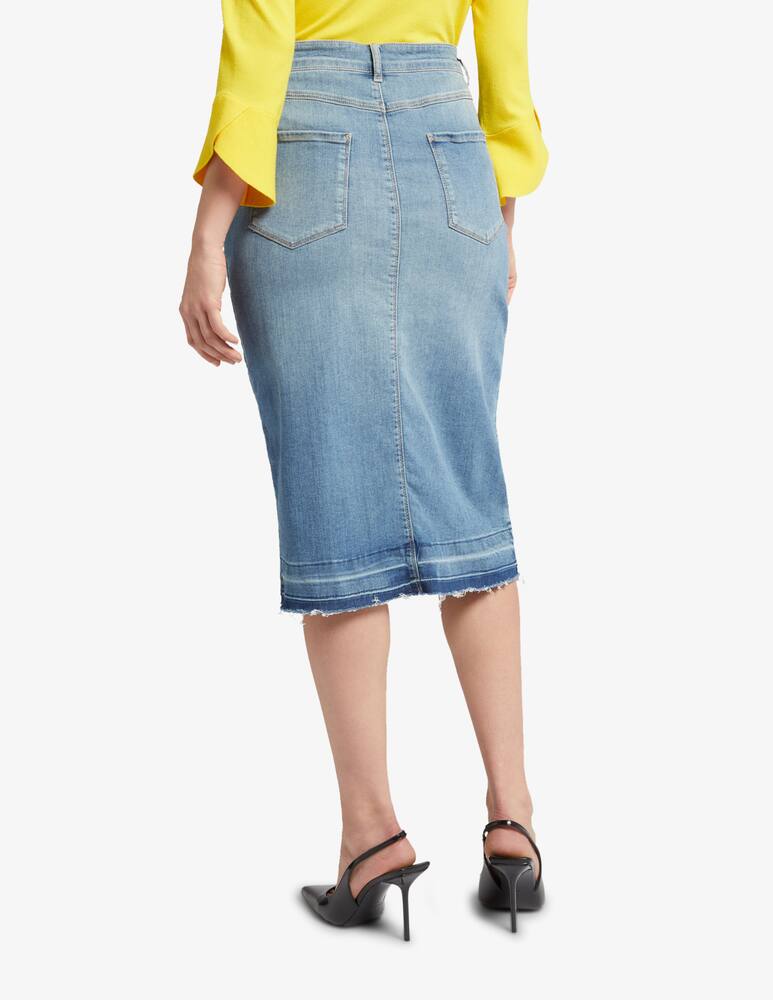 rinascente Elena Mirò Gonna in denim di cotone sostenibile