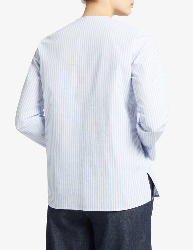 rinascente Elena Mirò Striped blouse with jabot