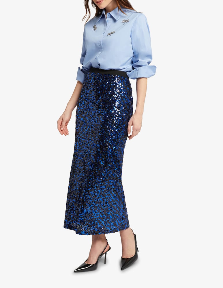 rinascente Elena Mirò Gonna in tulle full paillettes