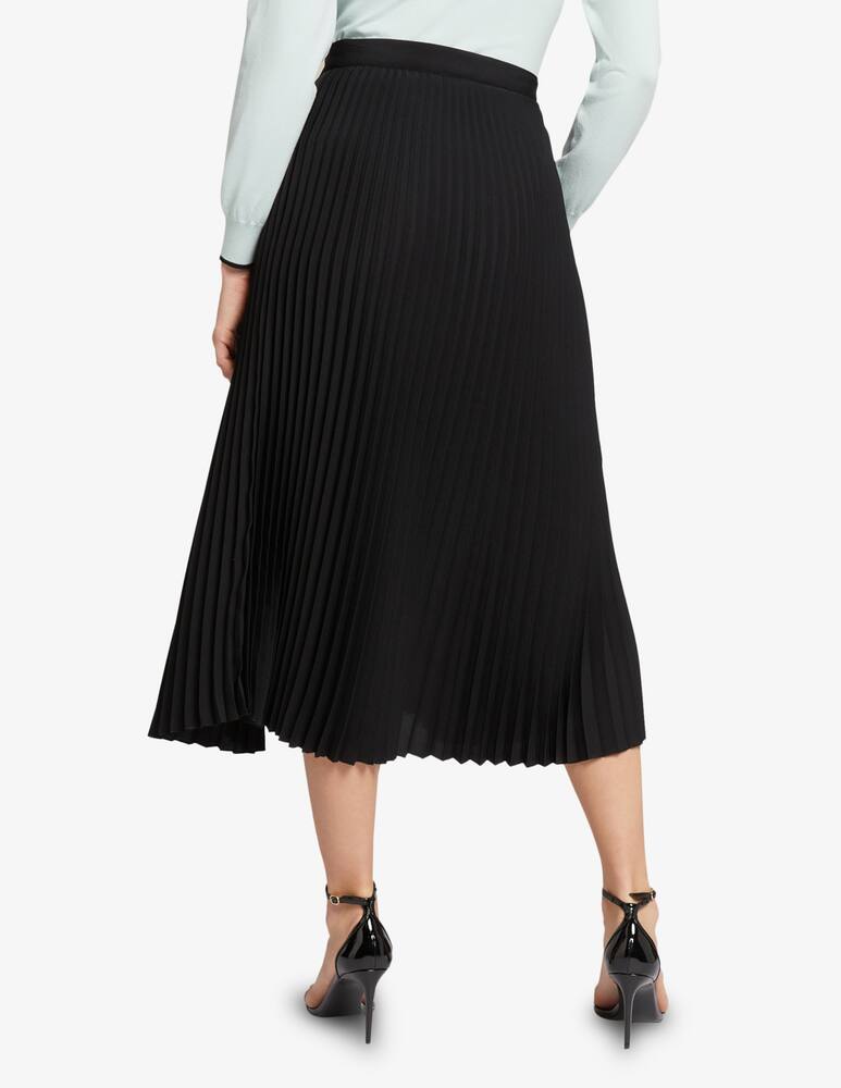rinascente Elena Mirò Pleated wraparound skirt