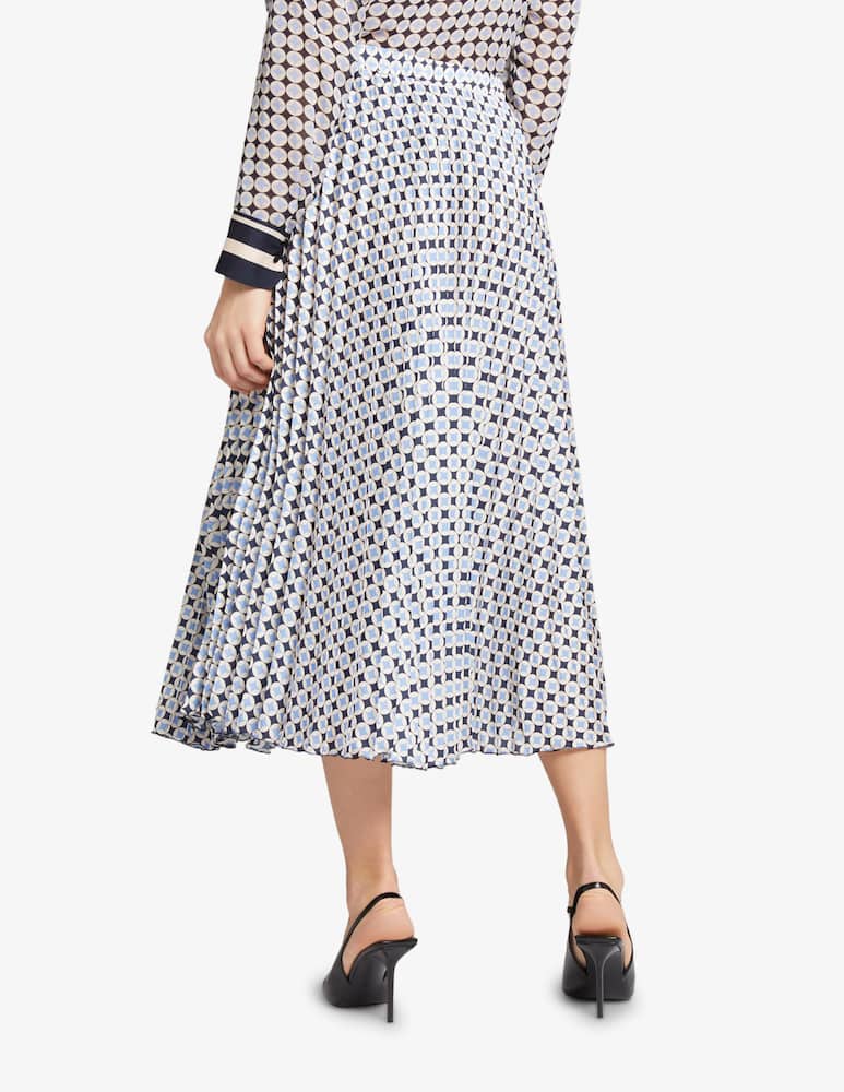 rinascente Elena Mirò Printed pleated skirt