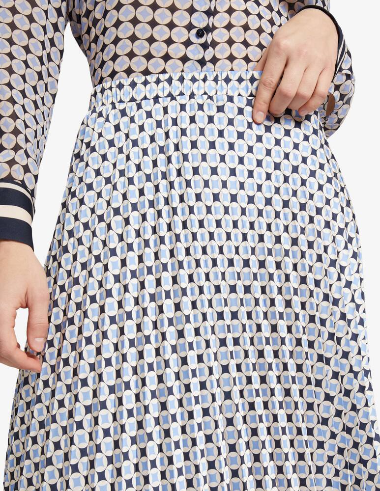 rinascente Elena Mirò Printed pleated skirt