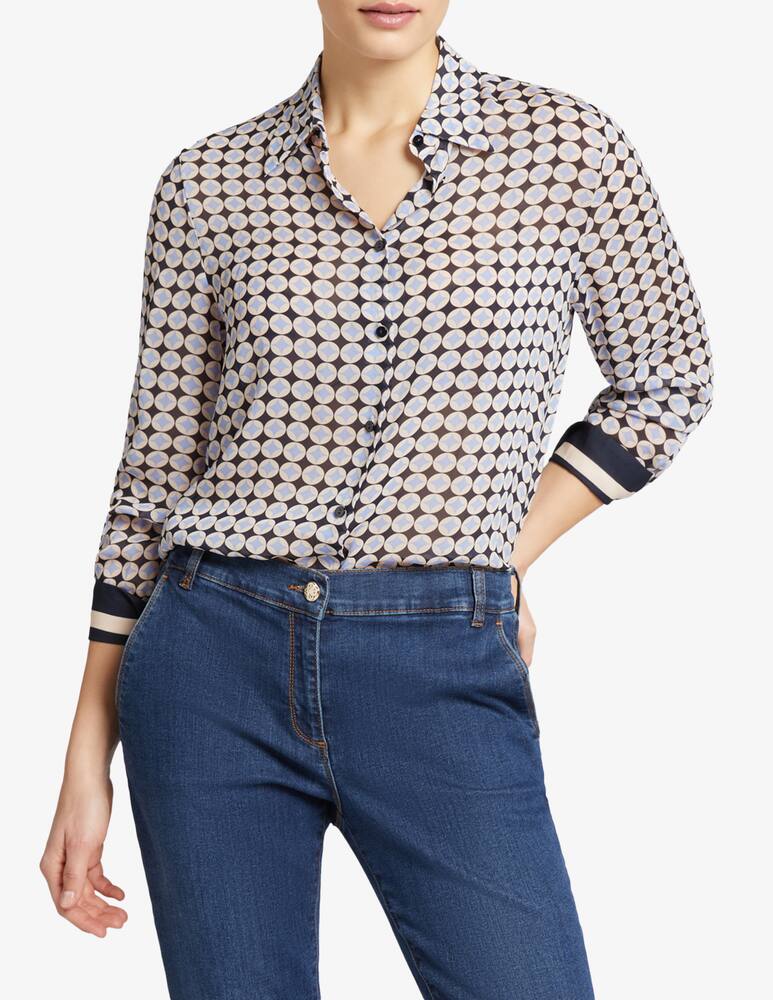 Elena Mirò Printed viscose shirt - picture 1 Elena Mirò Printed viscose shirt - picture 1