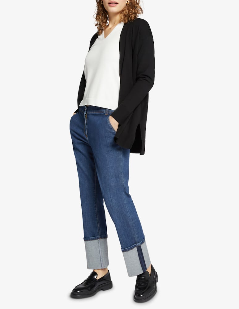 rinascente Elena Mirò ECOVERO viscose open-front cardigan