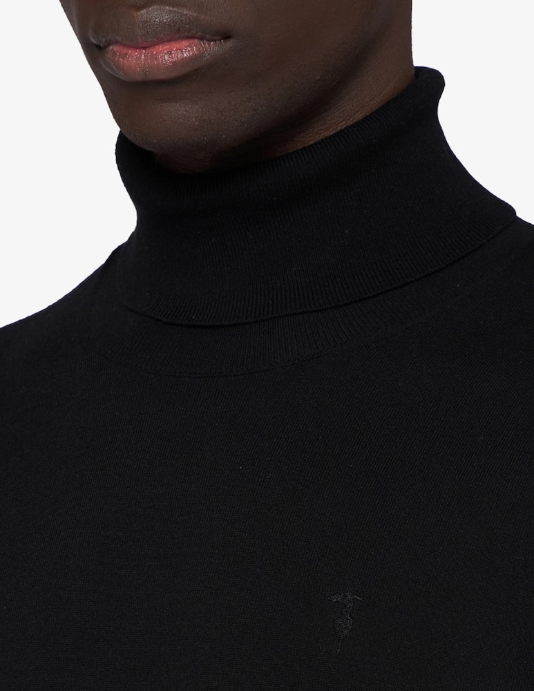 Trussardi Turtleneck knit jumper - picture 4 Trussardi Turtleneck knit jumper - picture 4
