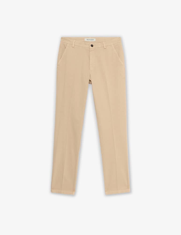 rinascente Trussardi Pantaloni chino gabardina