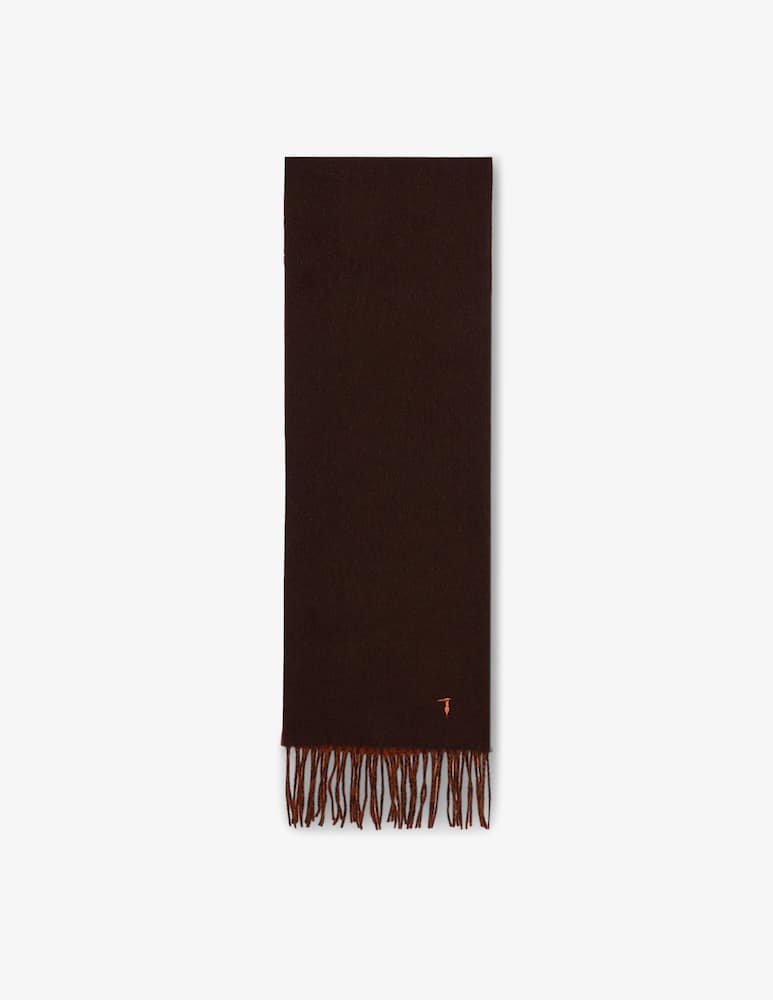 rinascente Trussardi Wool bicolour scarf