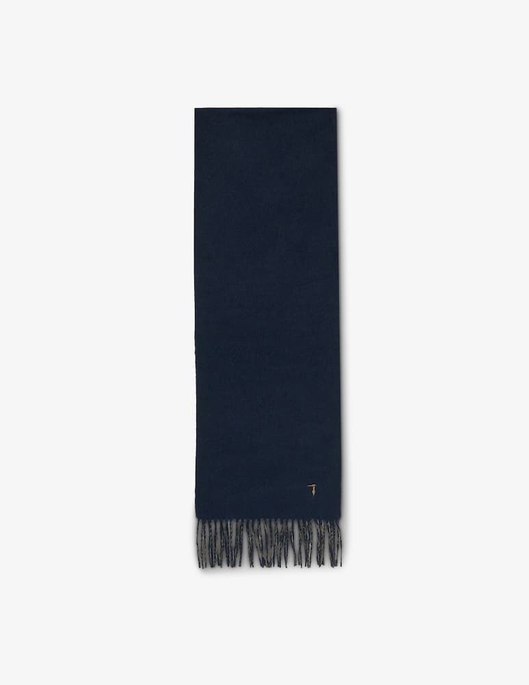 rinascente Trussardi Bicolour wool scarf