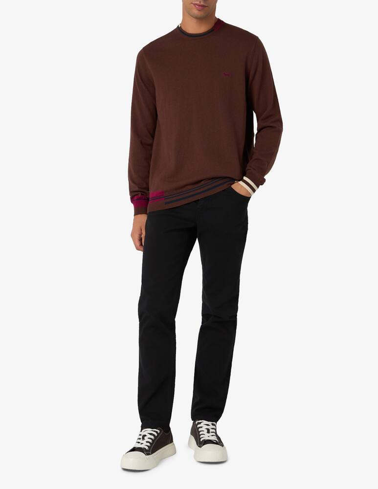 rinascente Trussardi gabardine trousers