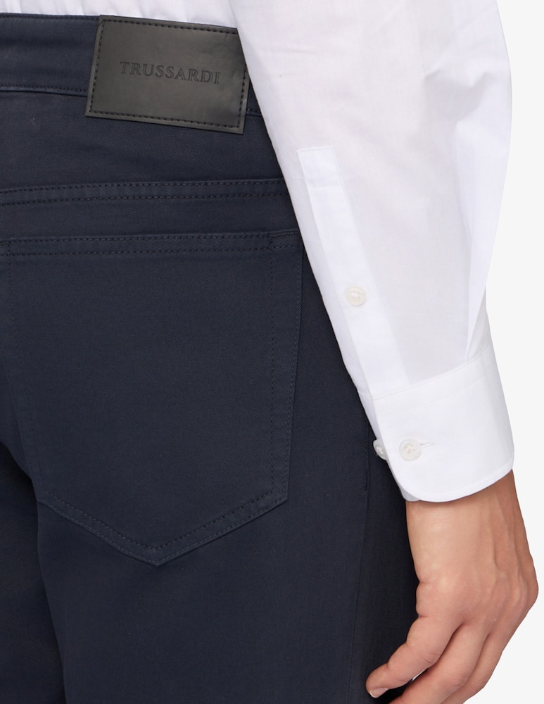 rinascente Trussardi Velvet tailored trousers