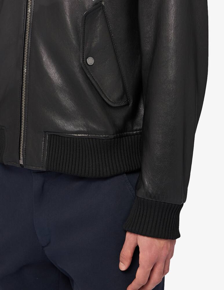 rinascente Trussardi Bomber leather jacket