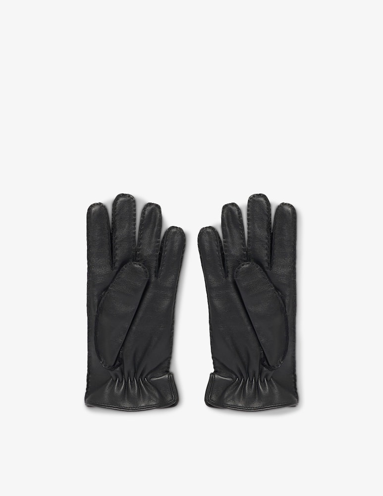 Trussardi Guanti pelle martellata - immagine 2