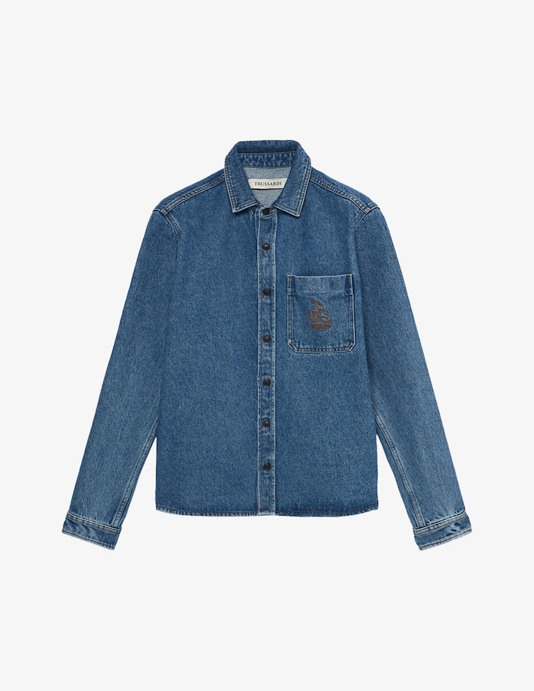 rinascente Trussardi Camicia overshirt jeans