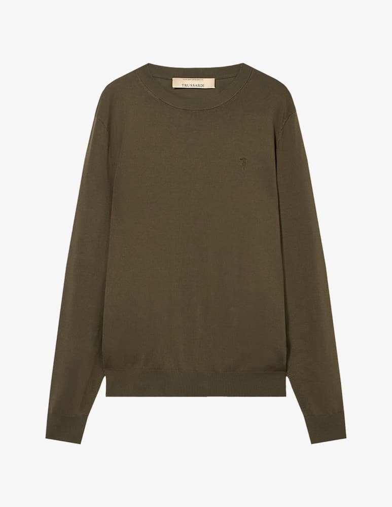 rinascente Trussardi Viscose crew neck jumper