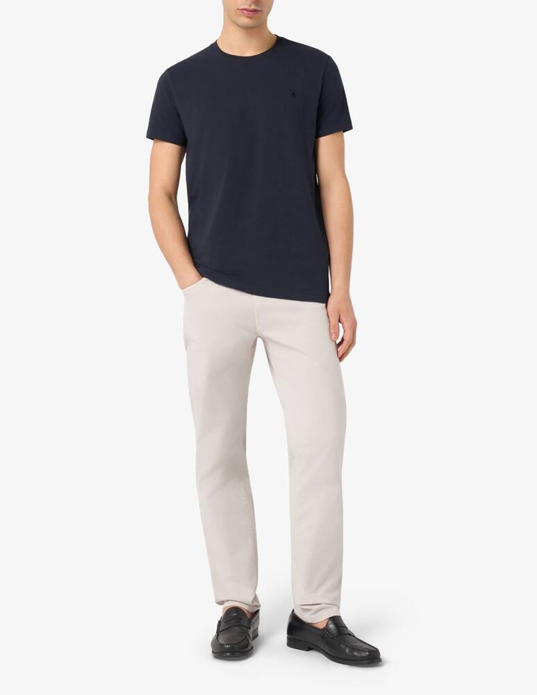 rinascente Trussardi Stretch jersey t-shirt with embroidery