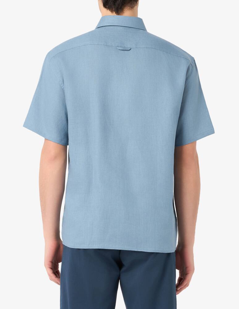rinascente Trussardi Linen short sleeve shirt