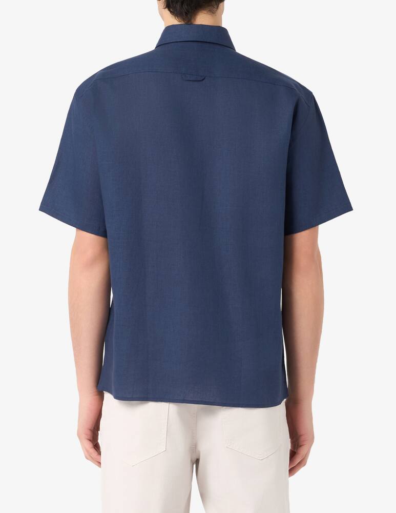 Trussardi Camicia in lino regular fit - immagine 3 Trussardi Camicia in lino regular fit - immagine 3