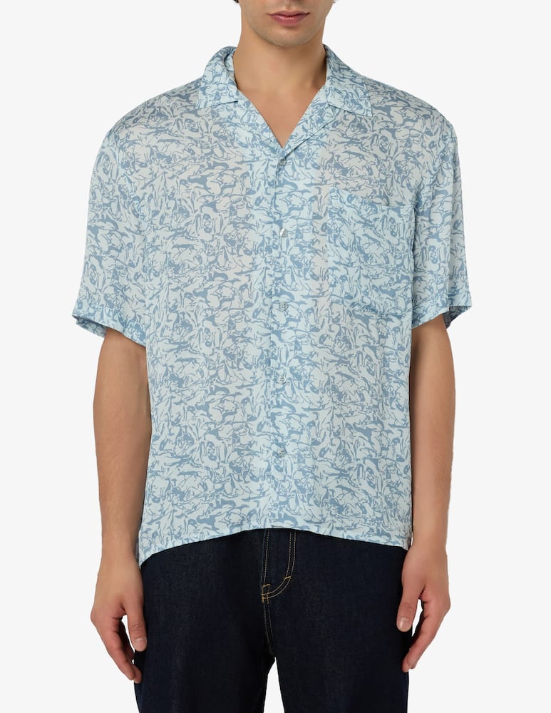 rinascente Trussardi Viscose bowling shirt