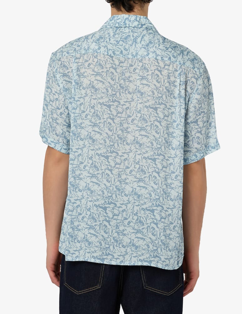 rinascente Trussardi Viscose bowling shirt