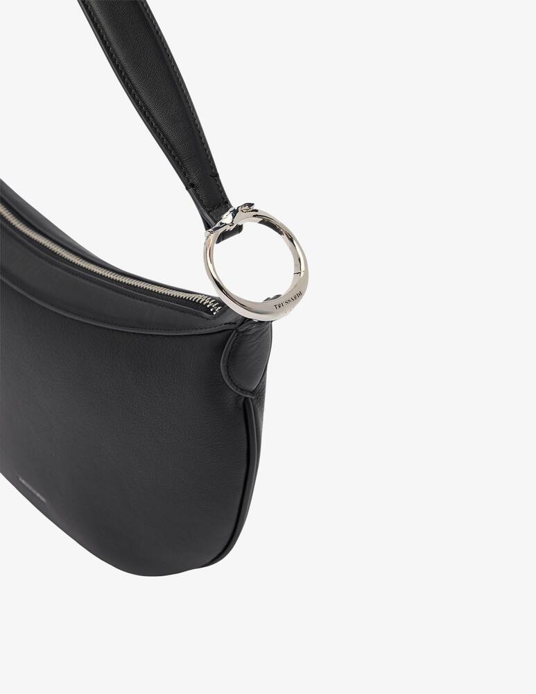 rinascente Trussardi Borsa hobo in pelle martellata