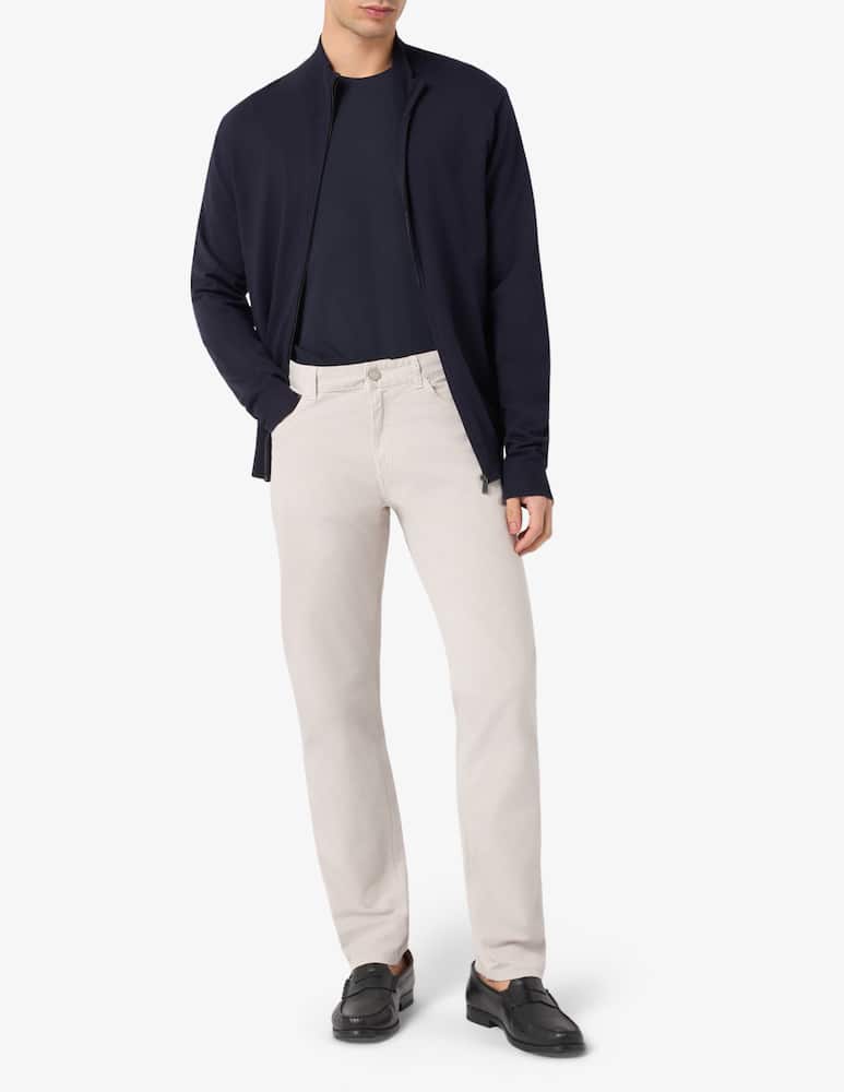 Trussardi Zip front viscose cardigan - picture 2 Trussardi Zip front viscose cardigan - picture 2