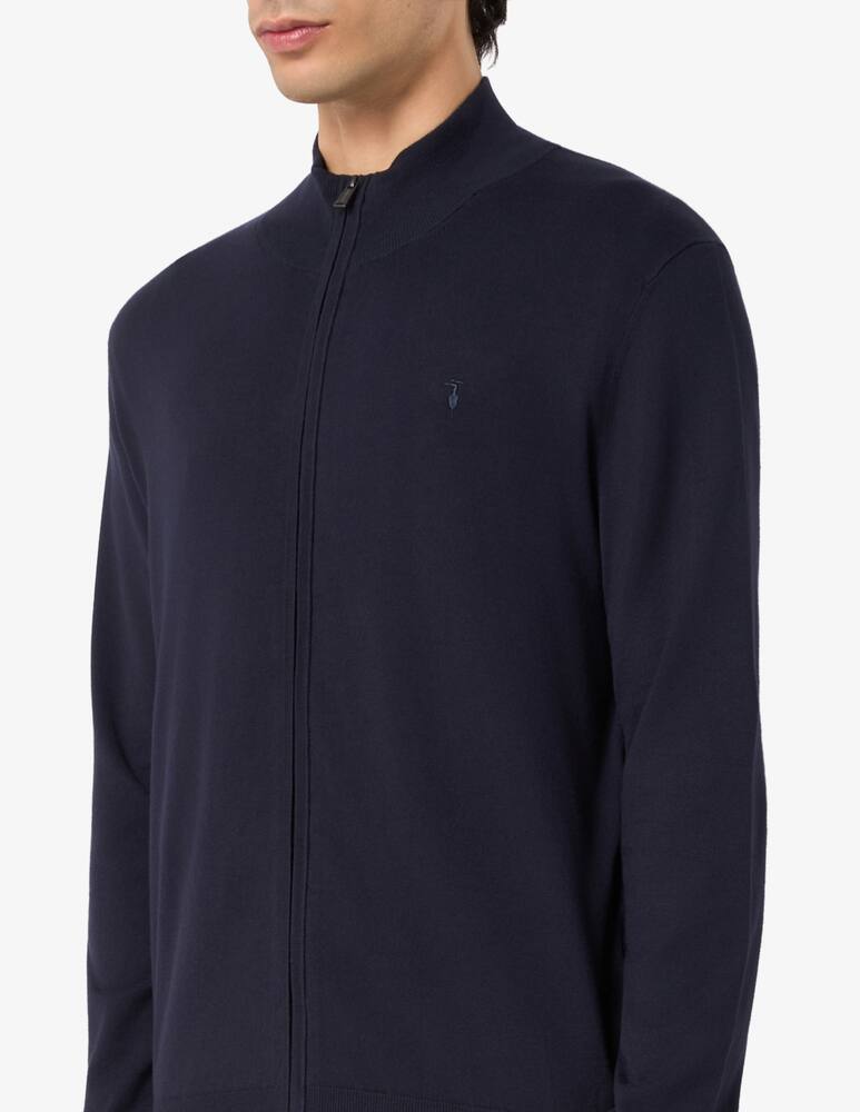 rinascente Trussardi Zip front viscose cardigan