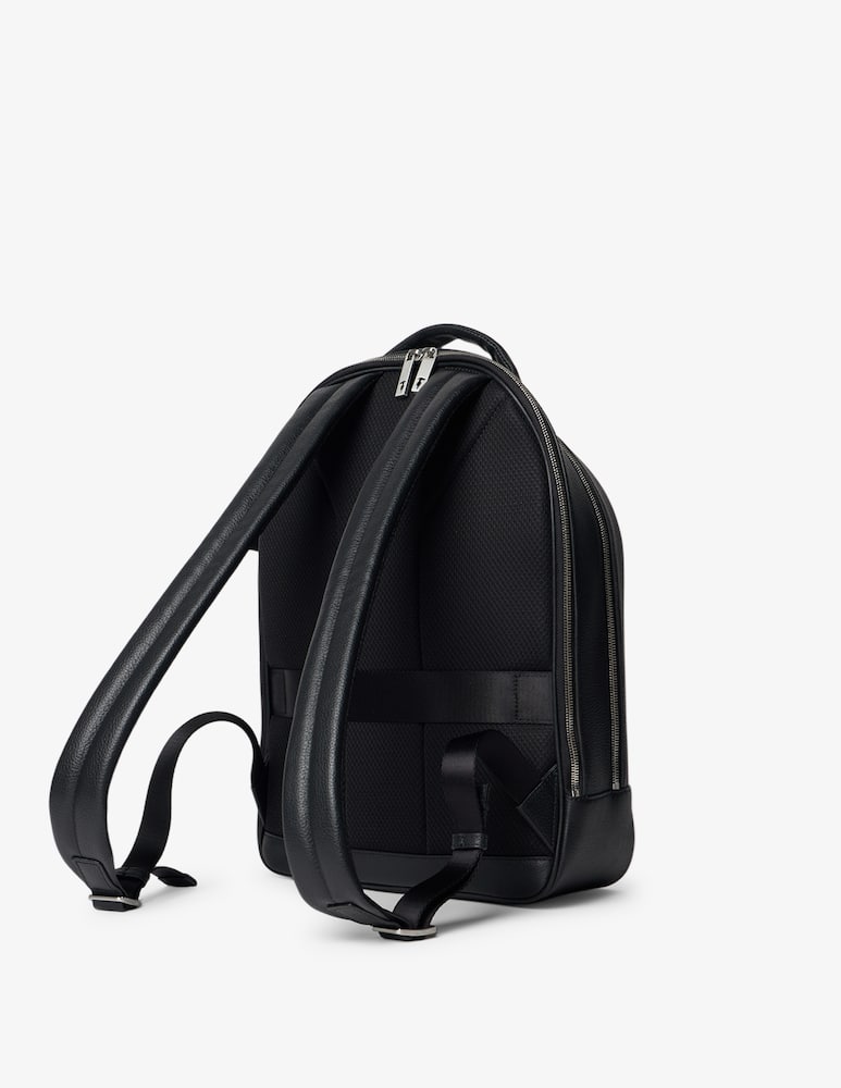 rinascente Trussardi Zaino office in pelle martellata