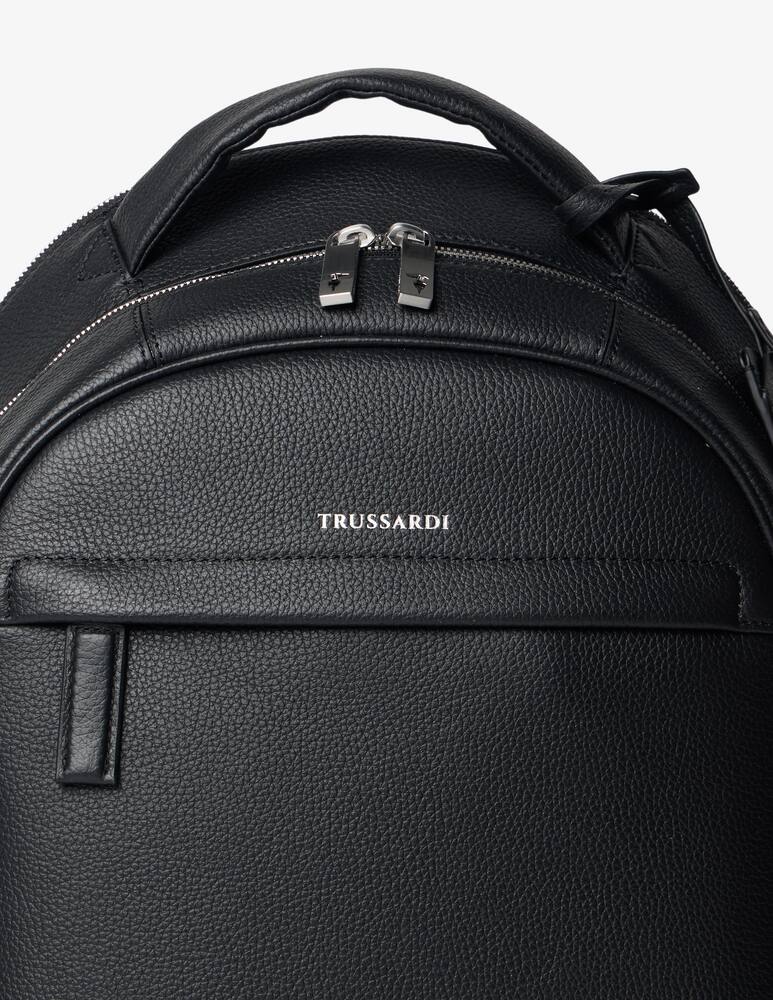 rinascente Trussardi Zaino office in pelle martellata
