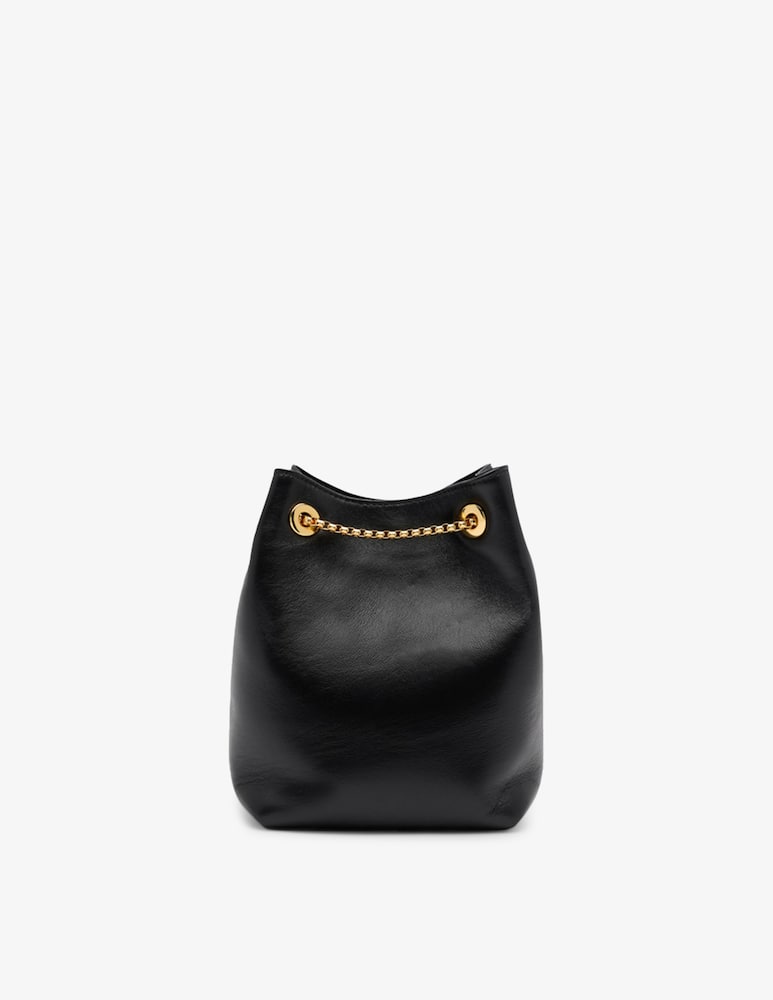 rinascente Trussardi Borsa bucket con catena Orbita