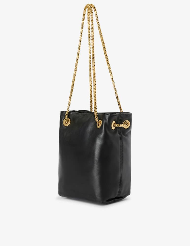 rinascente Trussardi Borsa bucket con catena Orbita