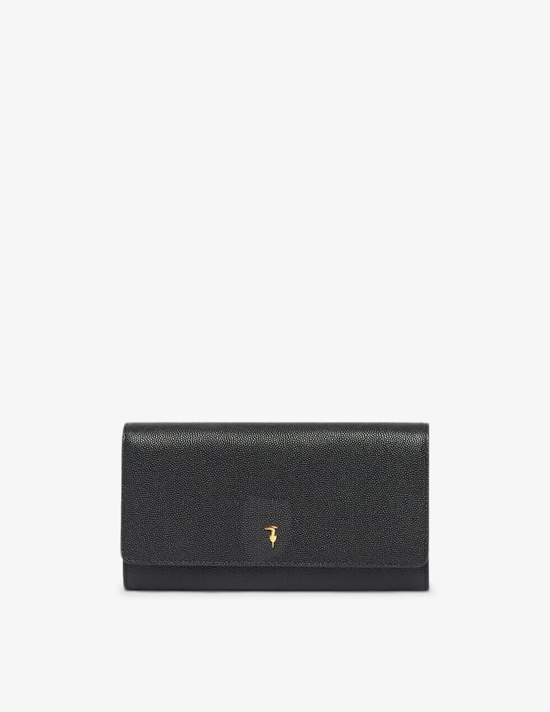 rinascente Trussardi Cameo continental wallet