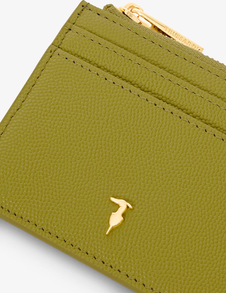 rinascente Trussardi Leather card holder Ameo