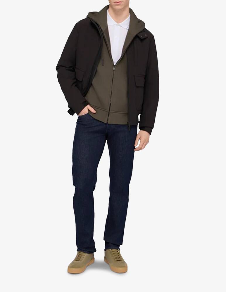 Trussardi Piqué polo shirt with contrast collar - picture 2 Trussardi Piqué polo shirt with contrast collar - picture 2