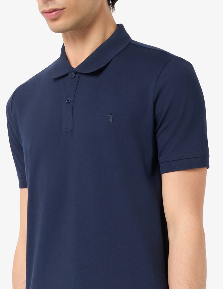 rinascente Trussardi Piquet stretch polo shirt