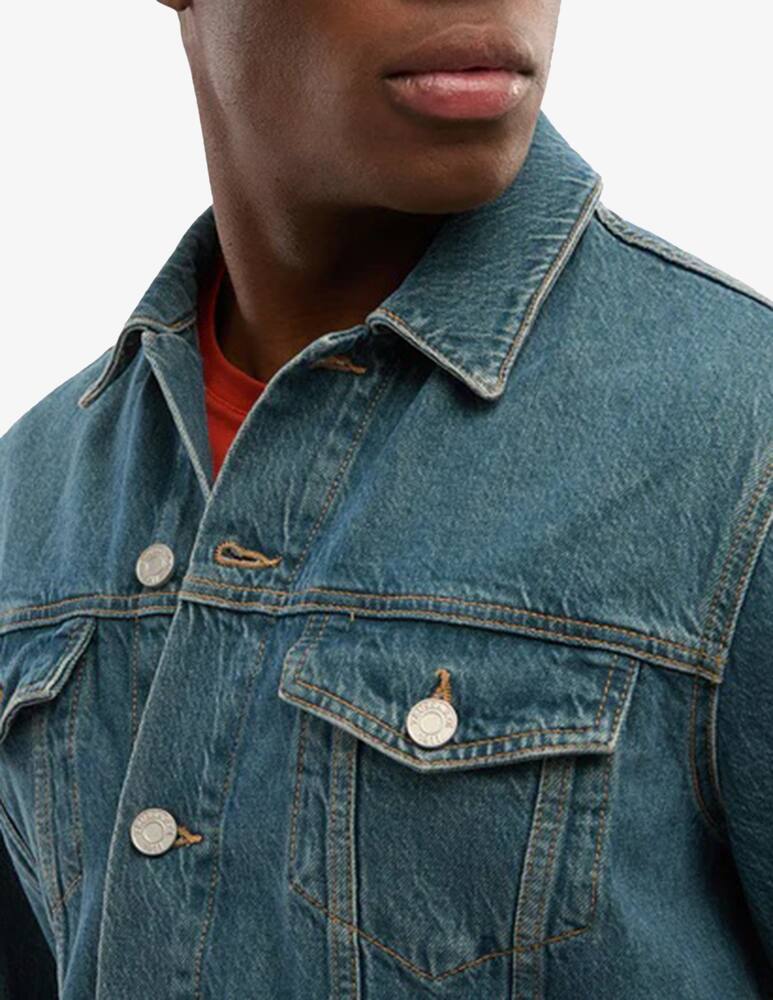 Trussardi Giacca trucker in jeans vintage - immagine 4