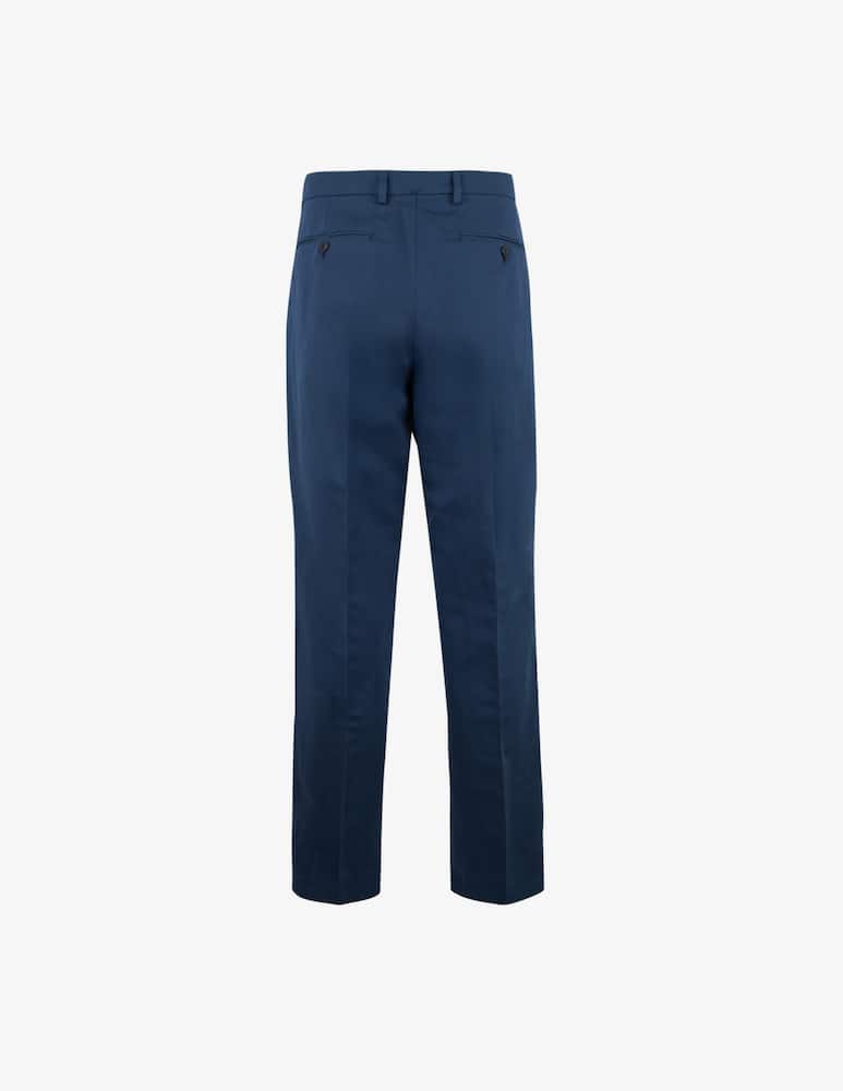rinascente Trussardi Relaxed cotton linen trousers