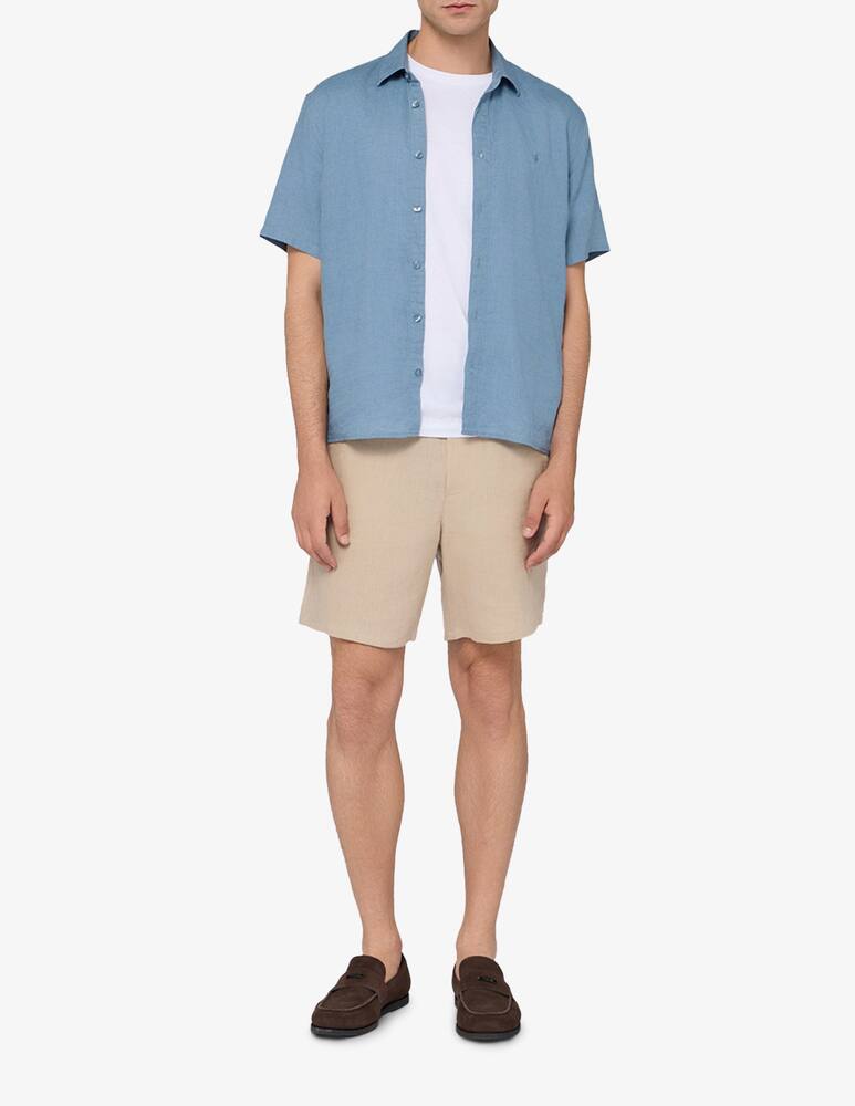 rinascente Trussardi Bermuda con coulisse in lino