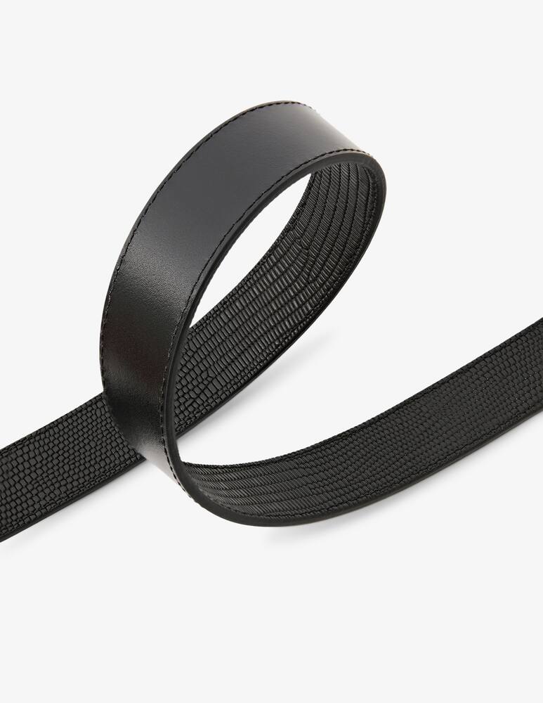 rinascente Trussardi Cintura reversibile in pelle