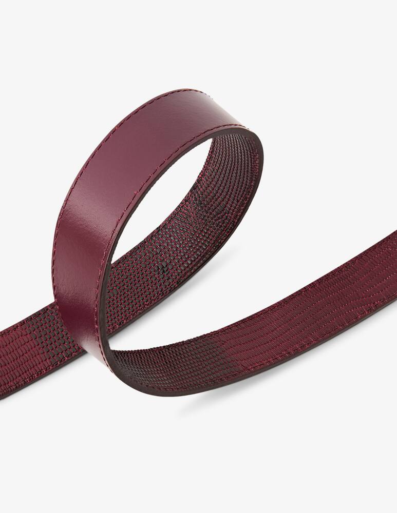 rinascente Trussardi Cintura reversibile in pelle